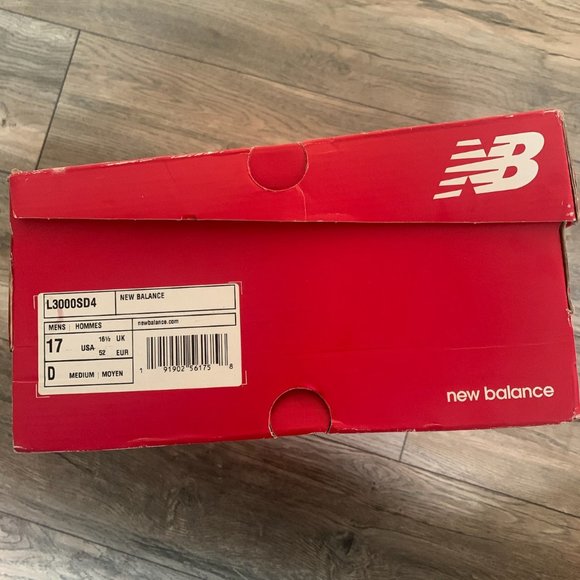 NWT NEW BALANCE L300SD4 LIGHT BLUE/WHITE METAL BASEBALL CLEATS/SHOES 17D‎ (WIDE) main image 10